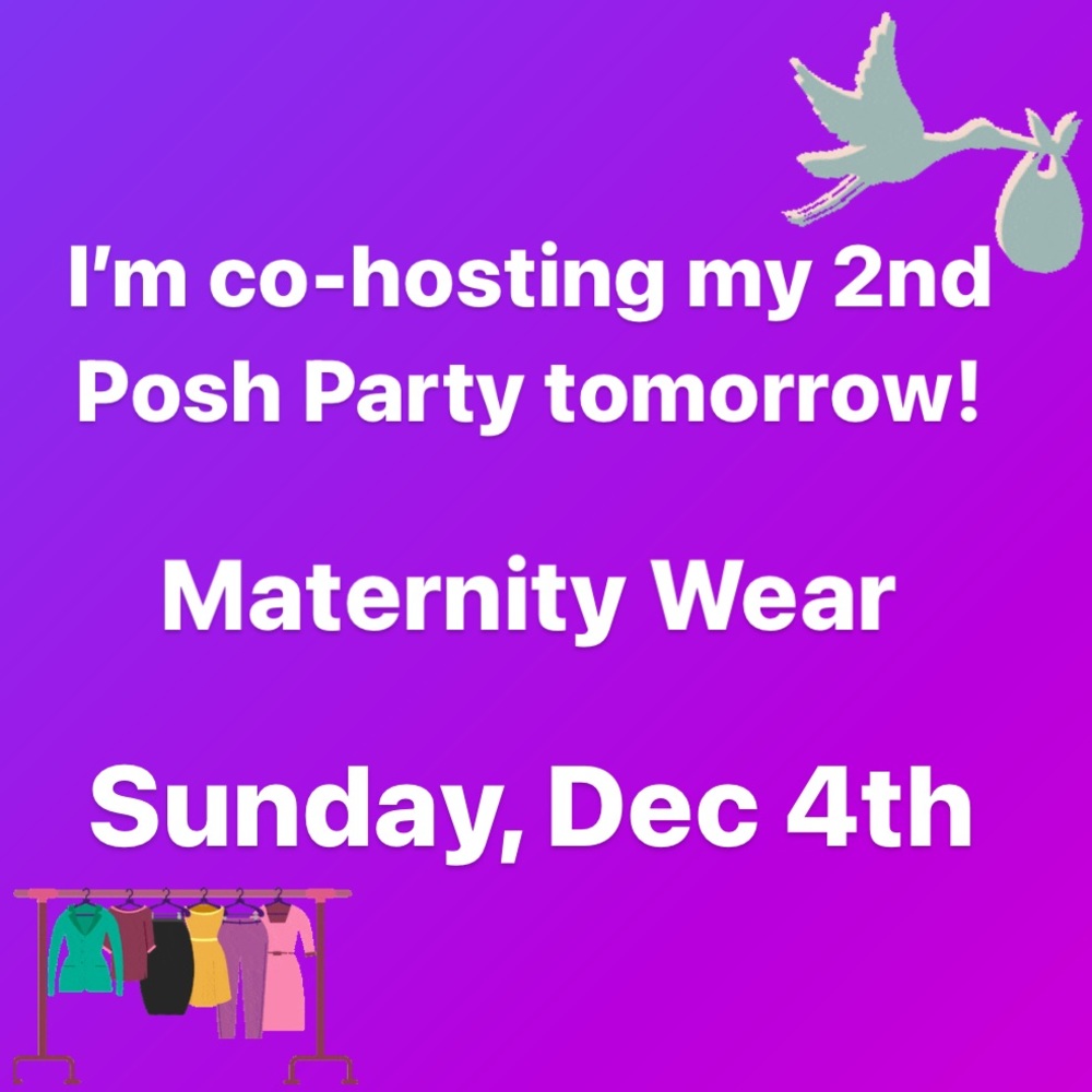 Co-Hosting Maternity Party Tomorrow!